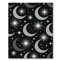 Celestial Moon and Radiant Star Night Rug