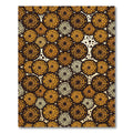Abstract Animal Spot Circular Mosaic Rug