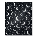 Celestial Silver Moon and Constellation Rug