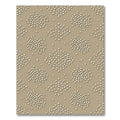 Neutral Dotted Diamond Cluster Rug
