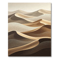 Modern Minimalist Earthy Wave Rug