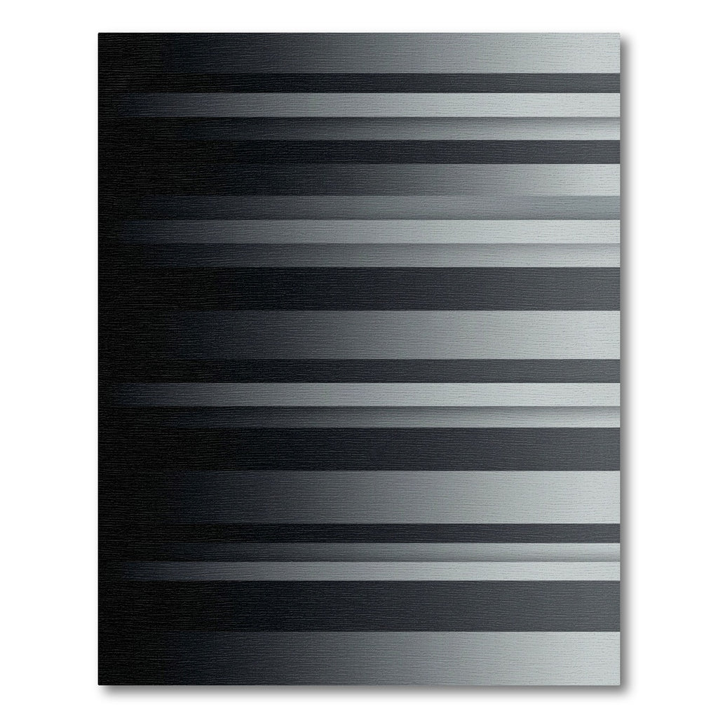 Monochromatic Gradient Stripe Abstract Rug