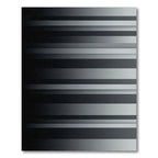 Monochromatic Gradient Stripe Abstract Rug