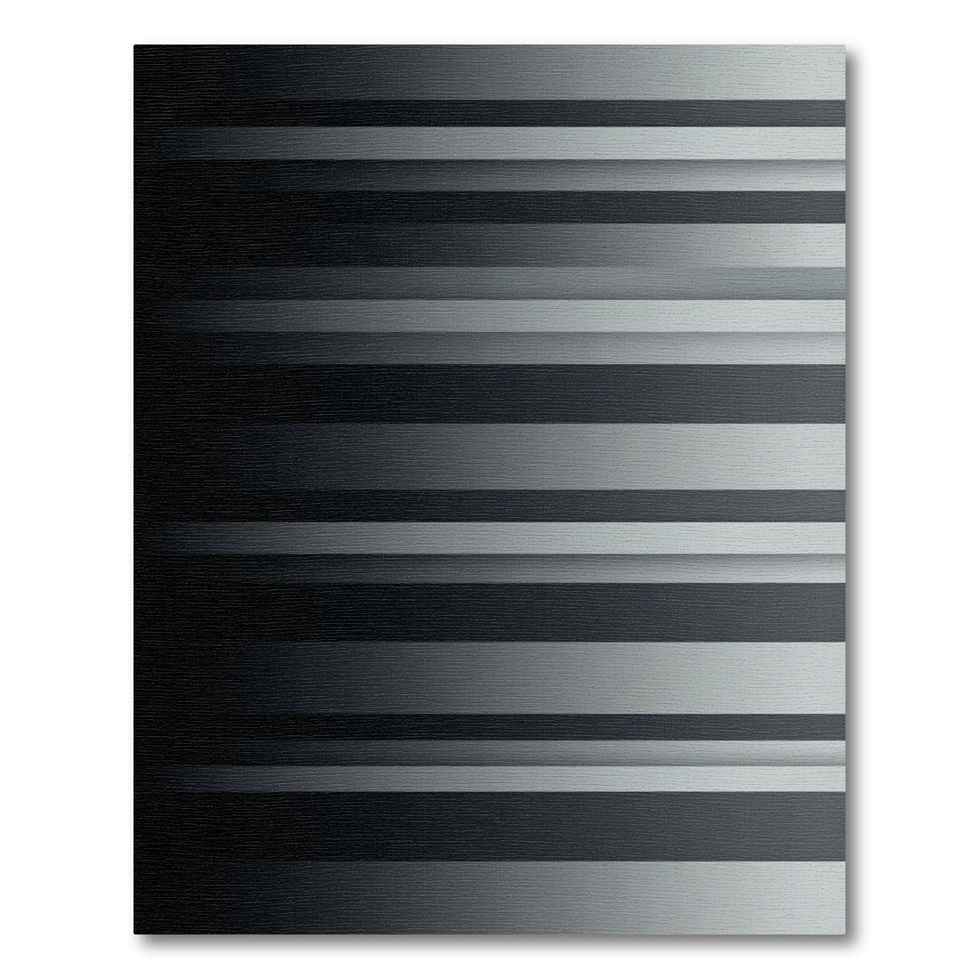 Monochromatic Gradient Stripe Abstract Rug