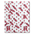 Pink Polka Dot Ballet Flats Rug