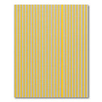 Minimalist Sunny Yellow Vertical Stripe Rug