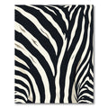 Bold Black Zebra Stripes Rug