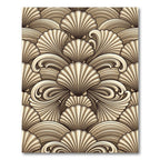 Tapestry Shell Wave Khaki Rug