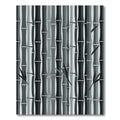 Monochromatic Bamboo Grove Silhouette Rug