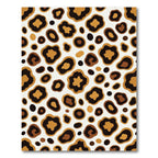 Chic Organic Leopard Spot Animal Earth Rug
