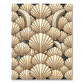 Cream Shells and Arches Rug