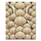 Cream Shells and Arches Rug