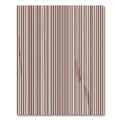 Rich Burgundy Cream Vertical Lines Rug