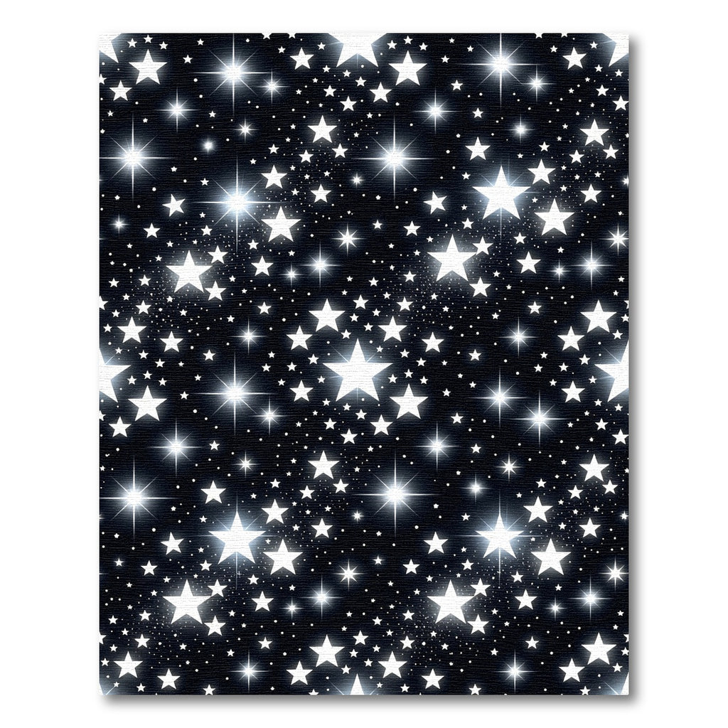 Sparkling Starry Night Sky Rug