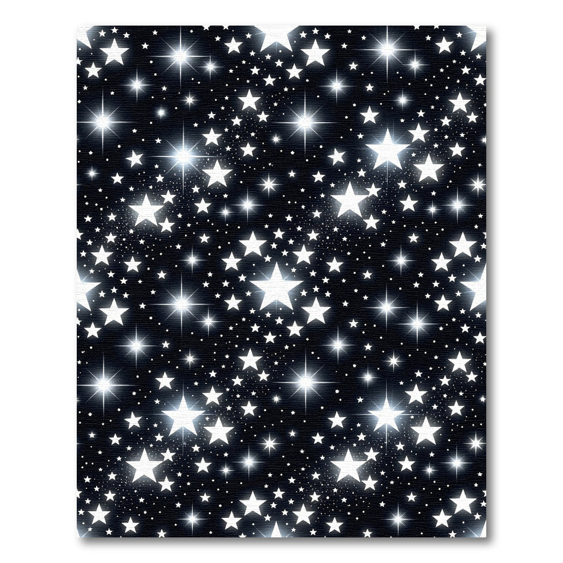 Sparkling Starry Night Sky Rug