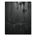 Dark Slate Speckled Texture Panels Rug