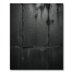 Dark Slate Speckled Texture Panels Rug