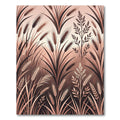 Earthy Wheat Field Field Arrangement Rug