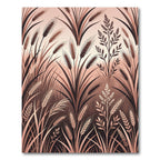 Earthy Wheat Field Field Arrangement Rug