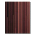 Deep Red Vertical Stripe Rug