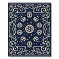 Deep Navy Celestial Orb Folklore Rug