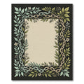 Botanical Chain Border Cream Rug