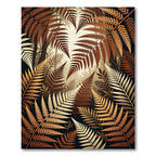 Sunset Fern Foliage Forest Aura Rug