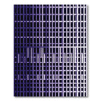 Deep Purple Intersecting Lines Rug