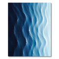 Abstract Ocean Gradient Wave Swirl Rug