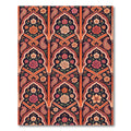 Ornate Floral Paisley Arch Composition Rug