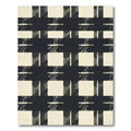 Dark Beige Tartan Plaid Rug