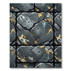 Cracked Stone Texture Rug