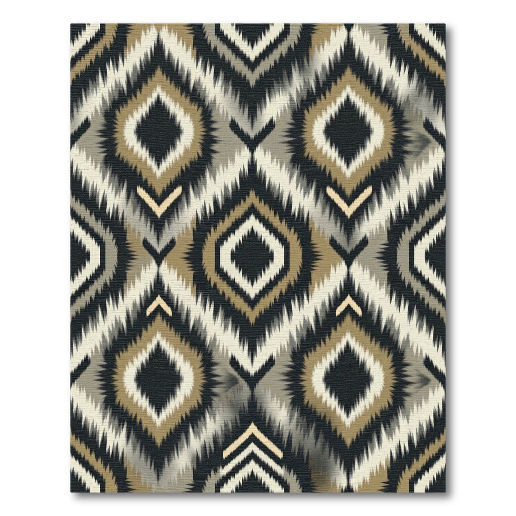 Earthy Diamond Sunburst Kilim Rug