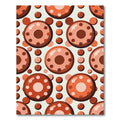 Terracotta Circles Garland Rug
