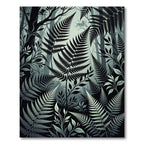 Mist Forest Botanical Fern Shadow Rug