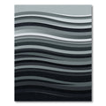 Monochromatic Wave Layered Rug