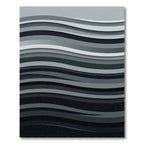 Monochromatic Wave Layered Rug
