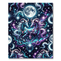 Celestial Cosmic Ram Astral Galaxy Art Rug