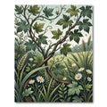 Botanical Grapevine Meadow Flora Art Rug