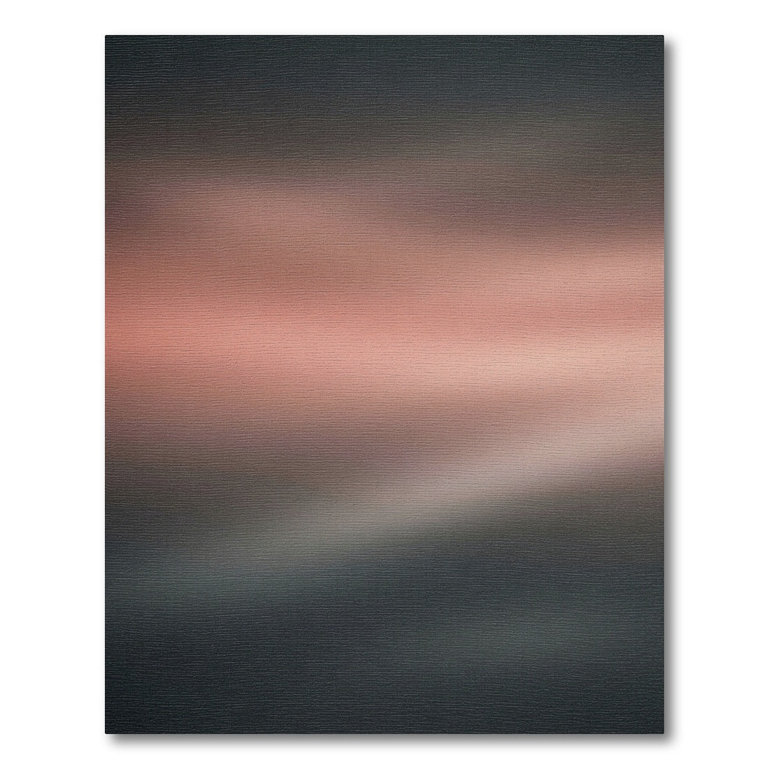 Soft Pink Dusk Horizontal Gradient Rug