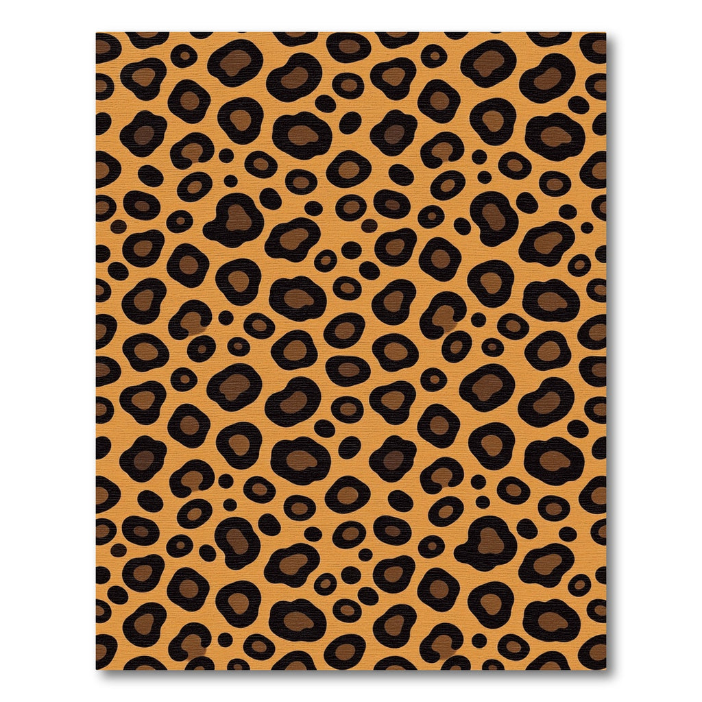 Bold Leopard Print Spotty Rug