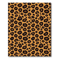 Bold Leopard Print Spotty Rug