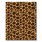 Bold Leopard Print Spotty Rug