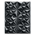 Modern Geometric Diamond Star Rug
