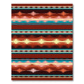 RUSTIC BRIGHT TONE STRIPED NAVAJO Rug