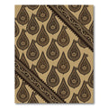 Brown Floral Paisley Medallion Rug