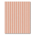 Warm Terracotta Twin Stripe Rug