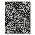 Modern Gray Animal Leopard Polka Dot Rug