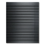 Minimalist Charcoal Linear Abstract Gradient Rug