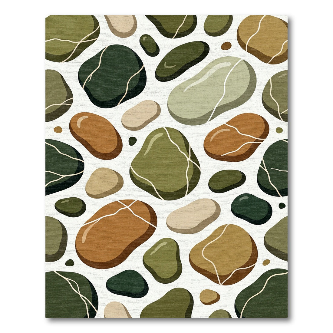 Earthy Tones Pebble Medley Rug